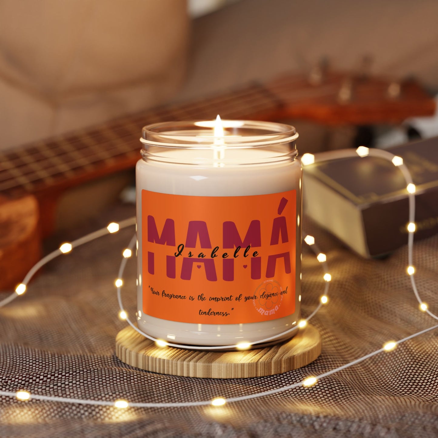 Personalized Soy Candle 9oz - Aromatic Gift for Mother's Day