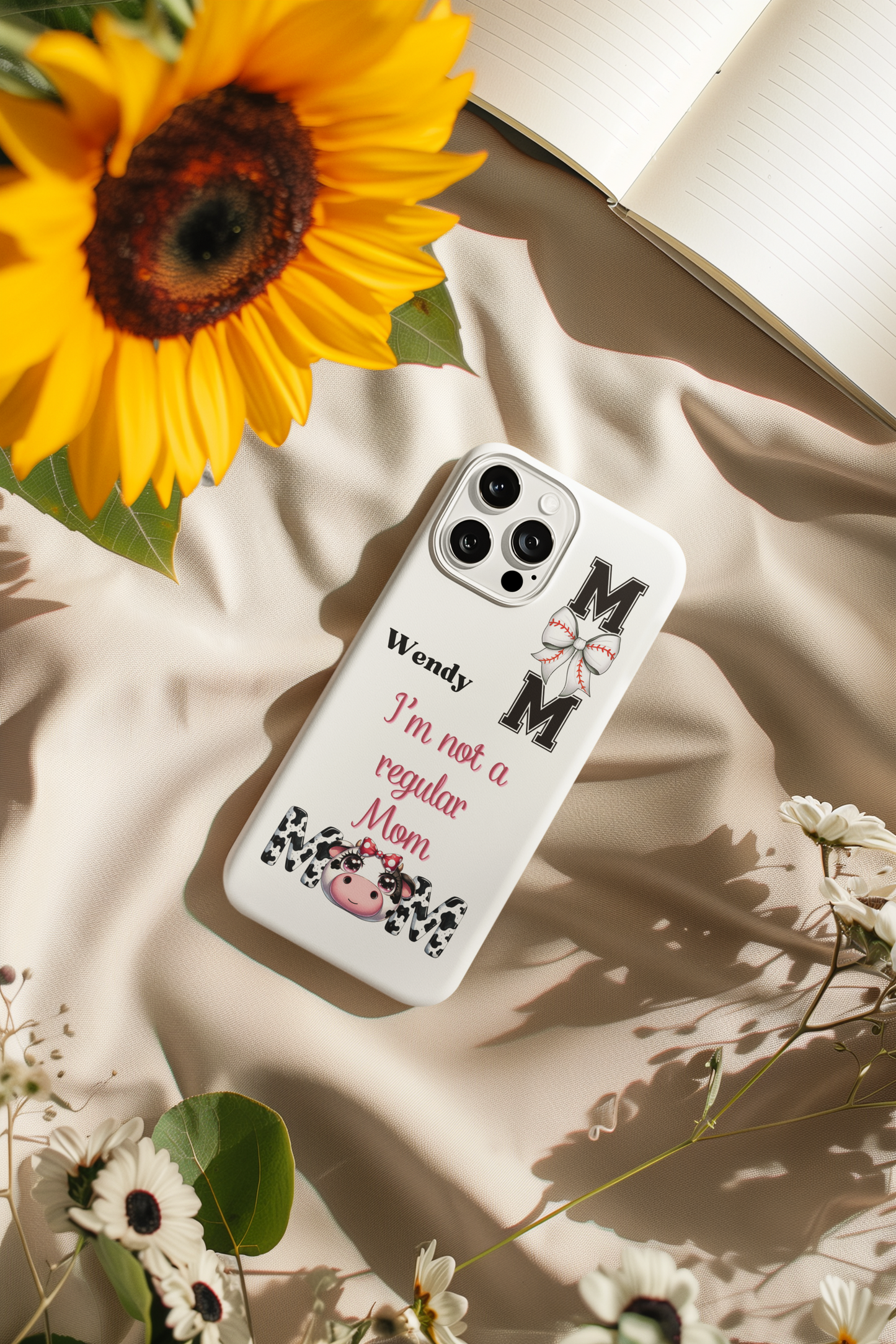 Phone Case - Funny Personalized Mom's Day Design