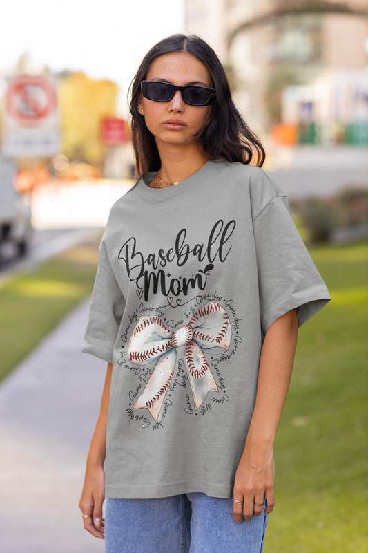 Baseball Mom Tee - Unisex Cut & Sew Shirt for Mother's Day Gift