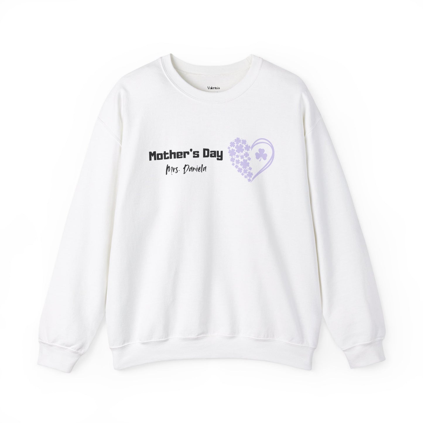 Personalized Mom's Day Crewneck Sweatshirt - Happy magic Festivity