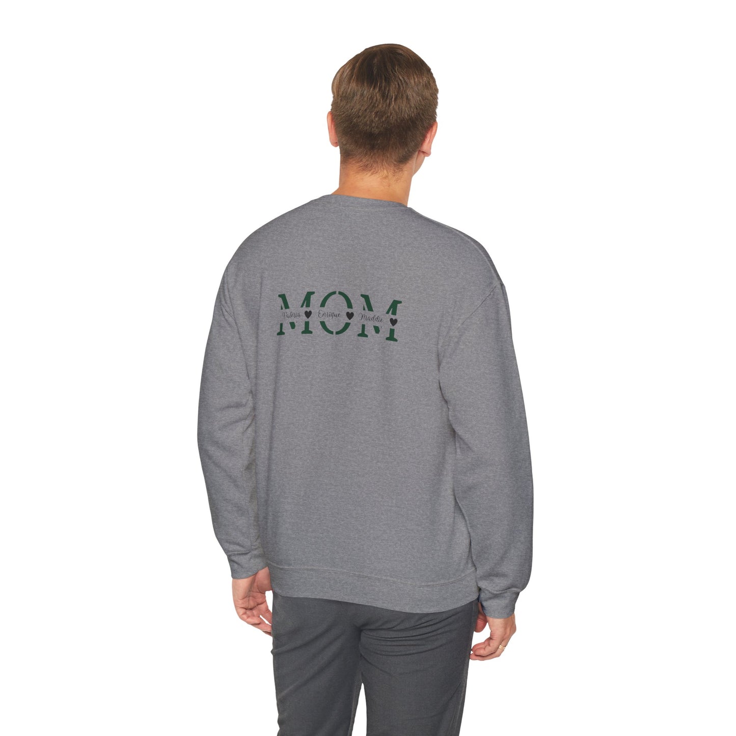 Personalized Mom's Day Crewneck Sweatshirt - Happy magic Festivity