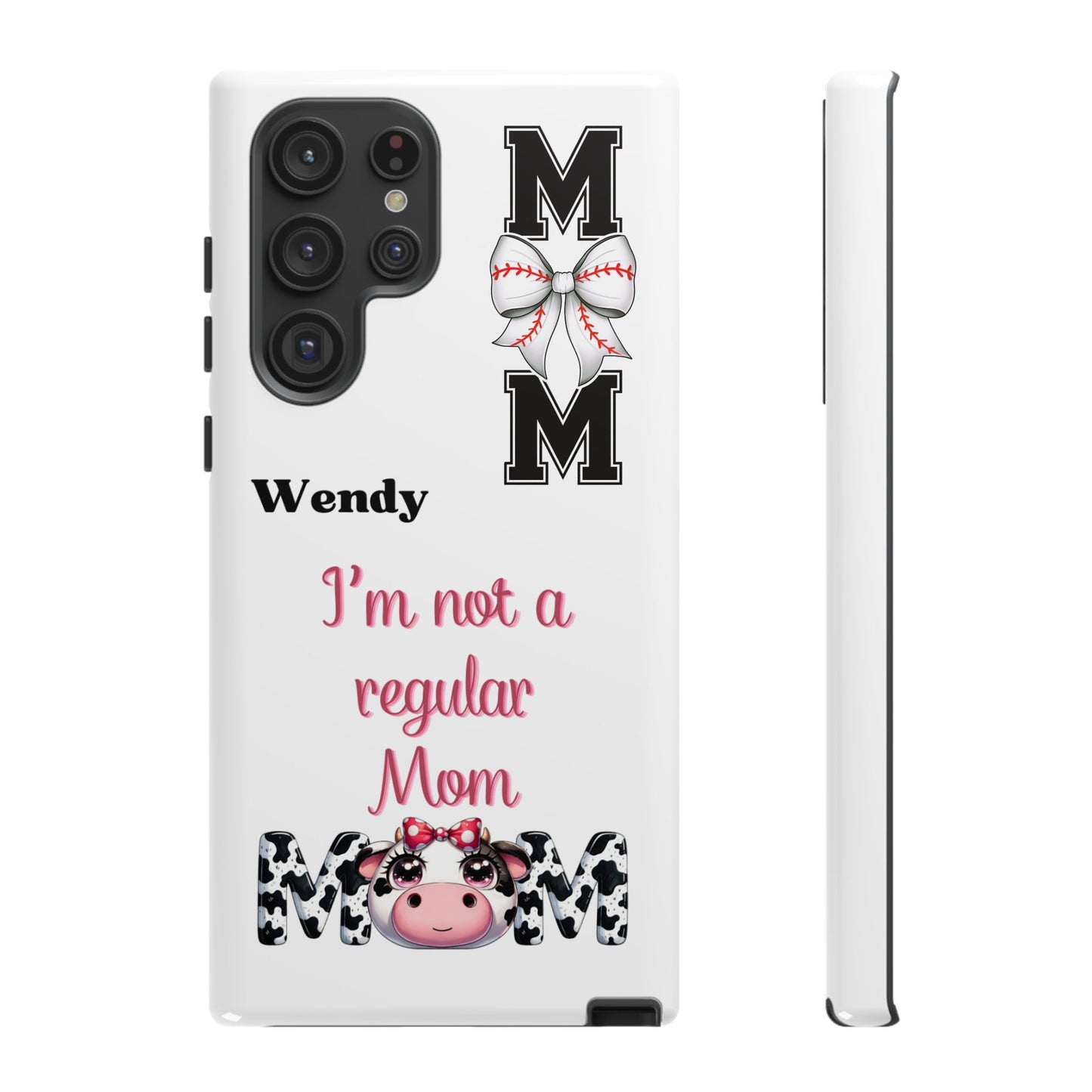 Phone Case - Funny Personalized Mom's Day Design