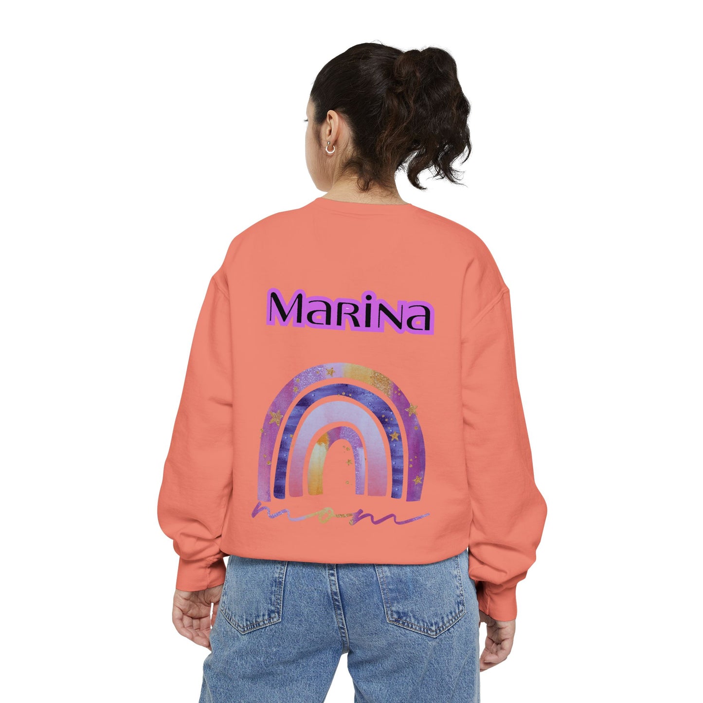 Personalized Garment-Dyed Sweatshirt - Celebrate Mom's Day