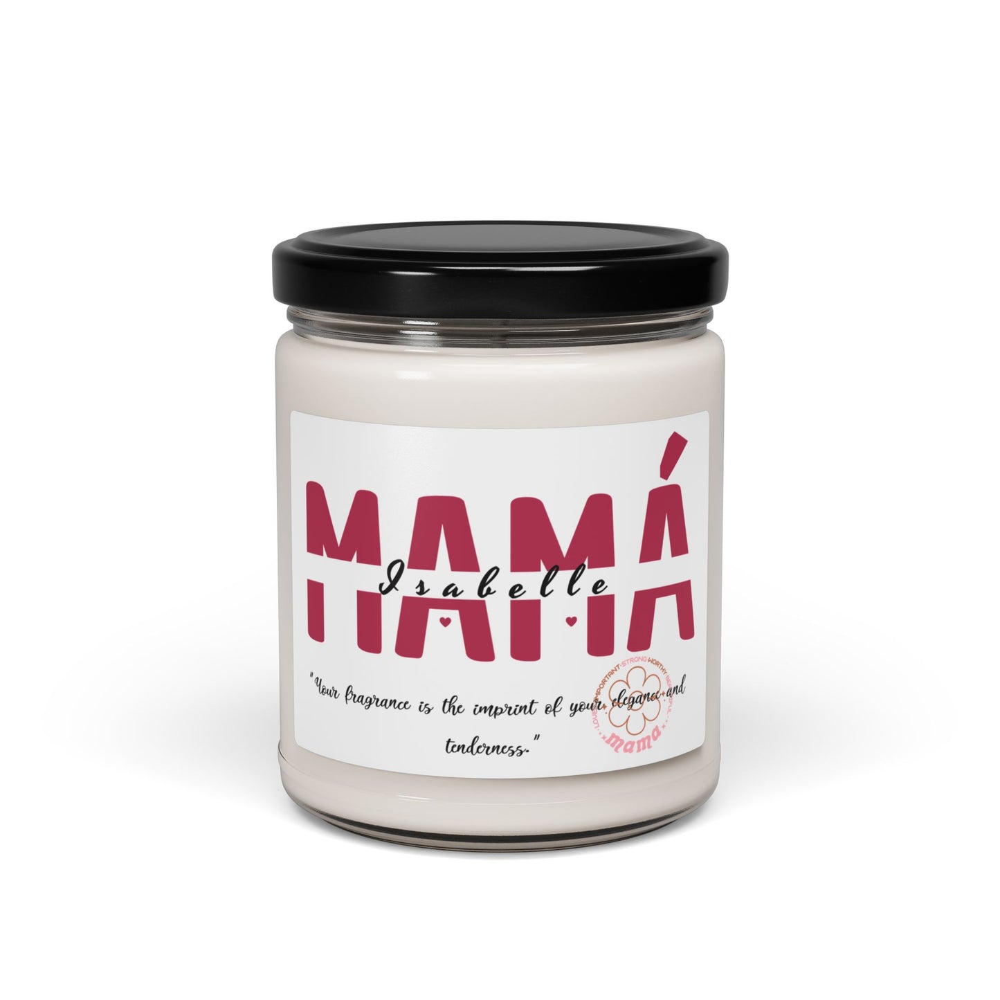 Personalized Soy Candle 9oz - Aromatic Gift for Mother's Day