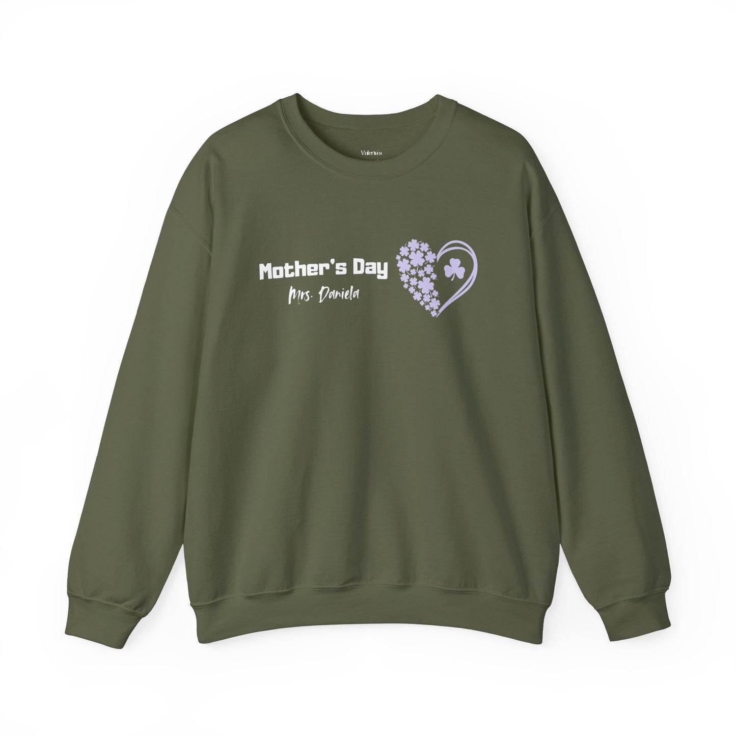 Personalized Mom's Day Crewneck Sweatshirt - Happy magic Festivity